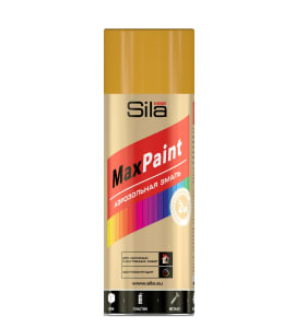 Аэрозольная краска Sila HOME Max Paint глянцевая гладкая оранжевая